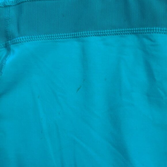 Lululemon Tank Top Size 6 Teal Criss Cross Back - Picture 5 of 9
